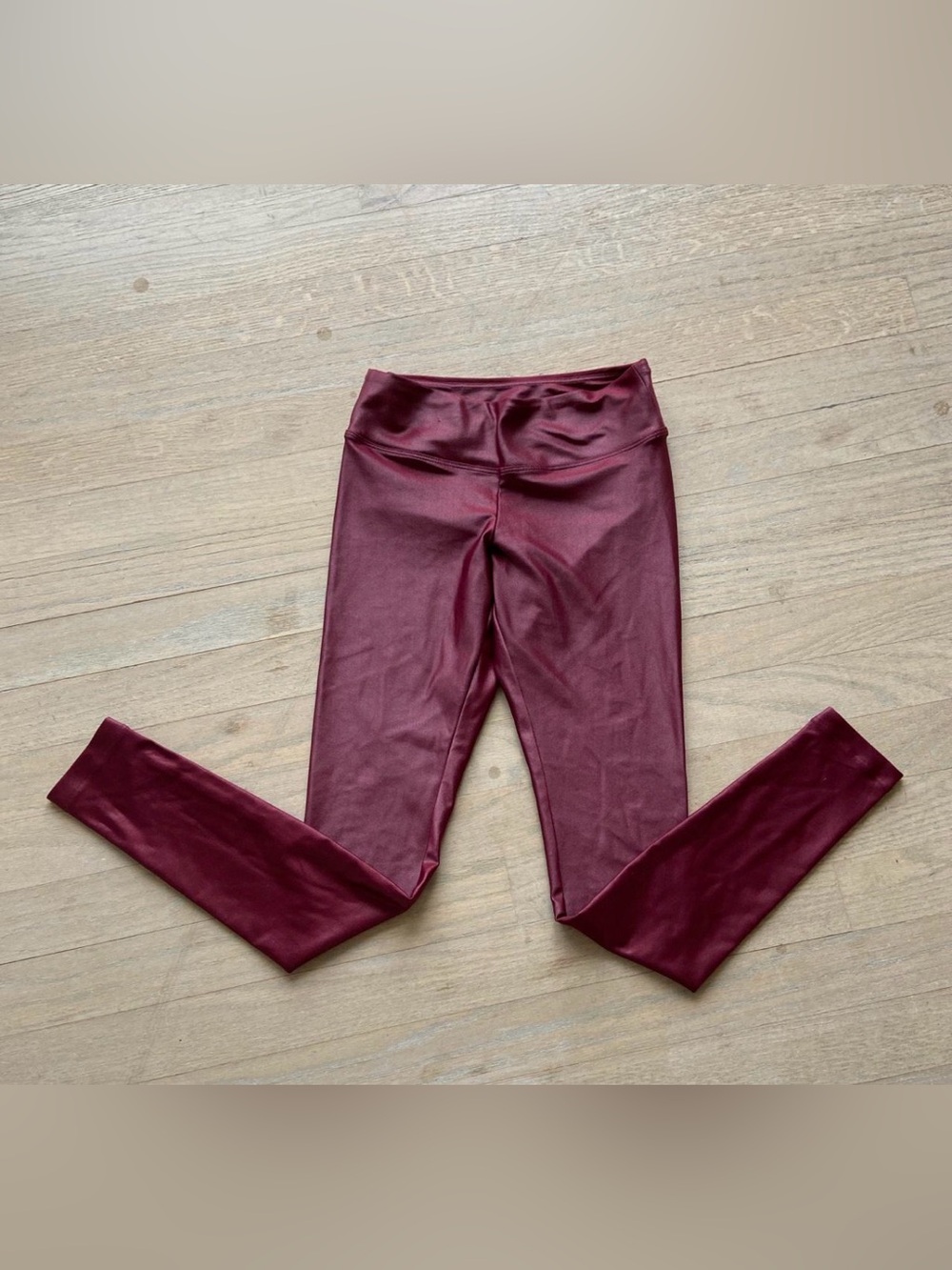 Women’s maroon Koral leggings size M. EUC